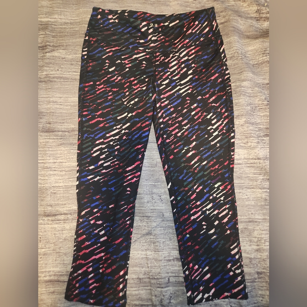 Colorful Patterned Gap Body Activewear Leggings Yoga Pants
